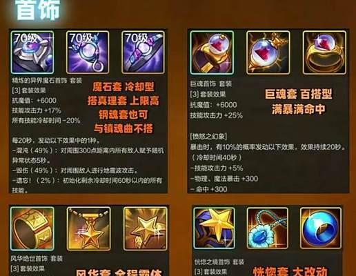 狂战传说装备等级划分的细节揭秘（深入剖析游戏装备等级分类及其影响力）